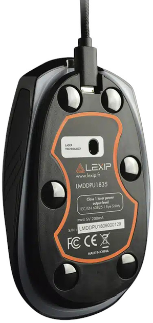 Миша LEXIP PU94 USB Black (JVAPCM00430) - зображення 3