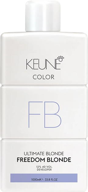 Окислювач для волосся Keune Freedom Blonde Developer 12% 40 vol 1 л (8719281034841) - зображення 1