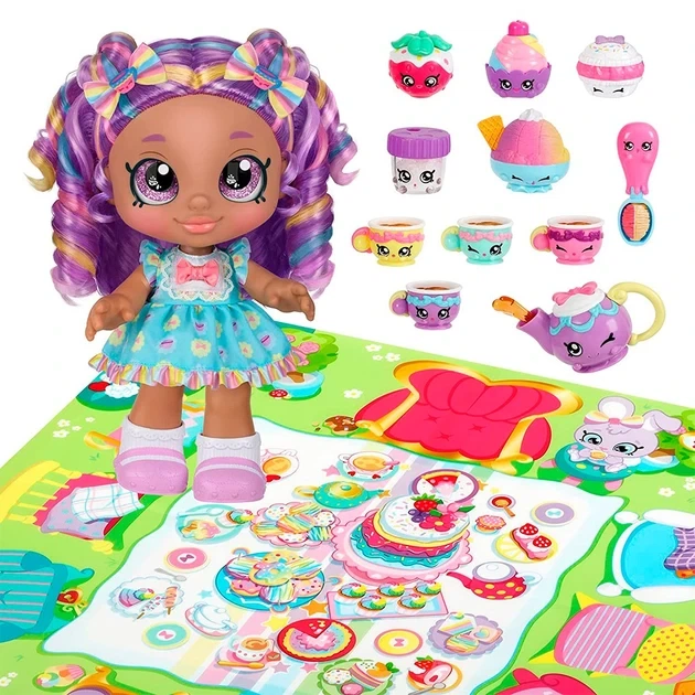 Кукла Moose Kindi Kids Kirstea & Tea Party Set Чаепитие из Кирстеа (50253) - изображение 2