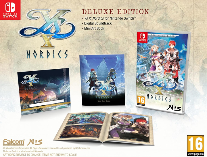 Gra Nintendo Switch Ys X Nordics Deluxe Edition (Kartridż) (0810100863906) - obraz 2