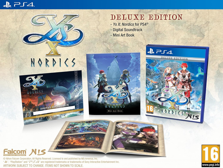 Гра PS4 Ys X Nordics Deluxe Edition (Blu-ray диск) (0810100863982) - зображення 2