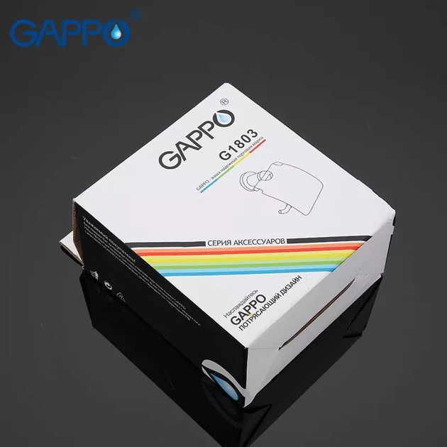 Паперотримач GAPPO G1803, хром - Фото 6 Паперотримач GAPPO G1803, хром - изображение 6