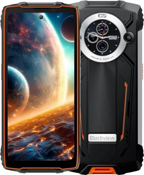 Мобильный телефон Blackview BV8200 12/256GB Black-Orange - Фото 1 Мобильный телефон Blackview BV8200 12/256GB Black-Orange - изображение 1