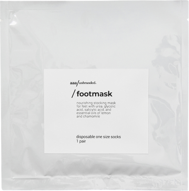 Maska do stóp AAA/Unbranded Footmask (5065014647028) - obraz 1