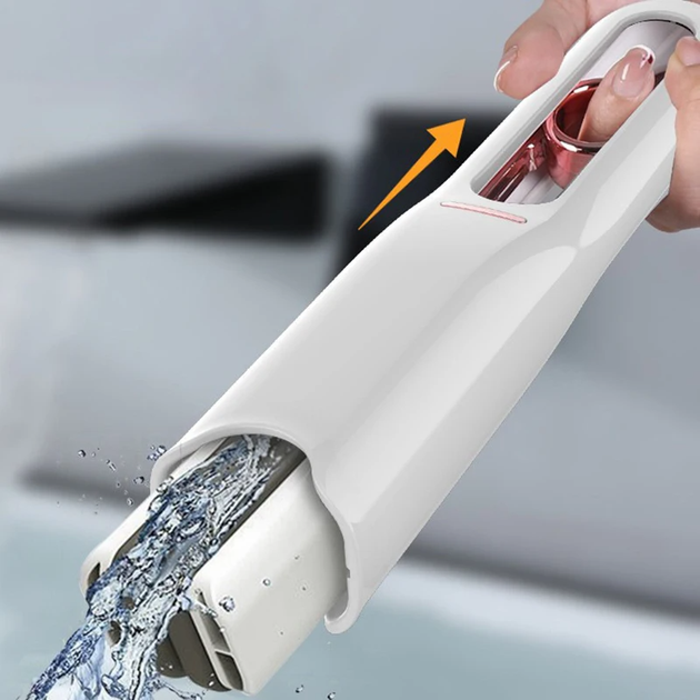 Портативная мини швабра с отжимом Mini Mop / Универсальная швабра для уборки дома и машины - изображение 3