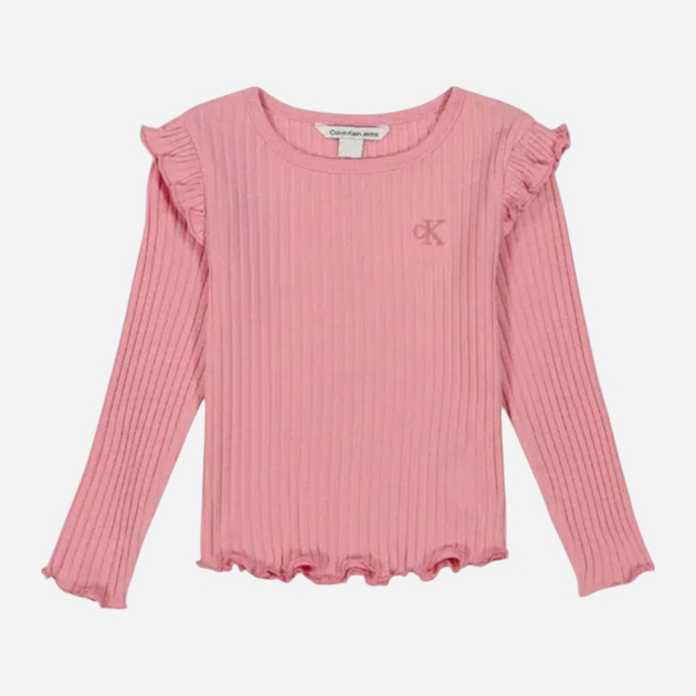 Детский комплект (лонгслив + джинсы) для девочки Calvin Klein 592549271 104 см Розовый/Голубой (1159823667) - изображение 3
