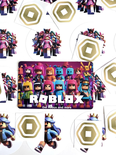 Скретч-карта Roblox Gift Card на 5250 ROBUX |50$ (USD) - изображение 10