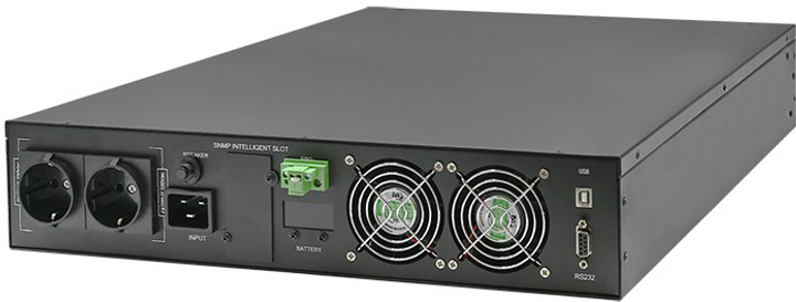 ДБЖ Qoltec RACK 3000VA 3000W LCD USB (5901878522876) - зображення 2