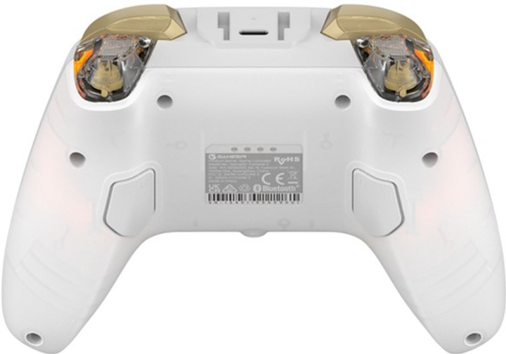 Kontroler bezprzewodowy GameSir Cyclone 2 White (6936685222038) - obraz 3