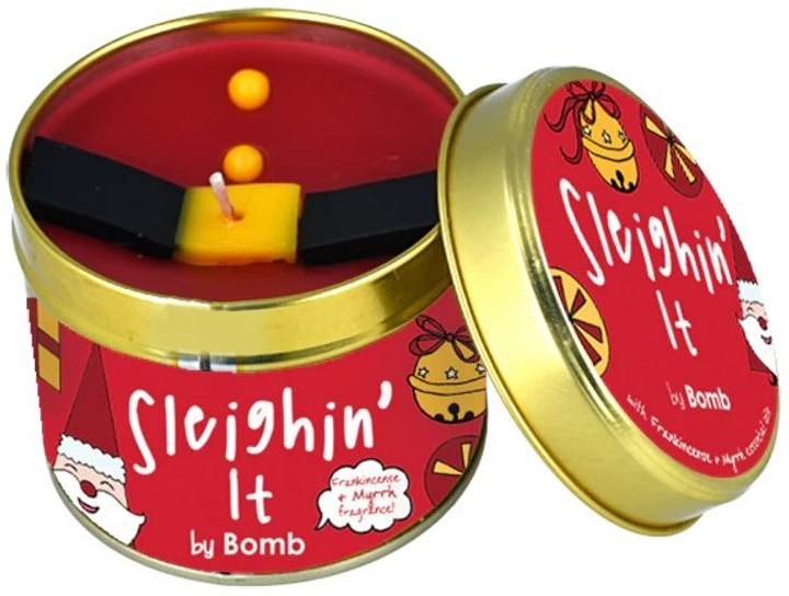 Ароматична свічка Bomb Cosmetics Sleighin' It у банці 237 г (5037028273371) - зображення 1