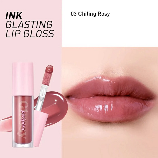 Блиск для губ Peripera Ink Glasting 03 Chilling Rose 4.5 мл (8809862286025) - зображення 2