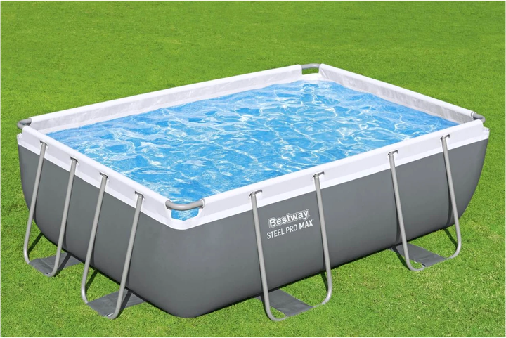 Басейн на стійках Bestway Power Steel + 4-в-1 + насос + фільтр 282 x 196 x 84 см 9 x 6 FT (6941607366486) - зображення 8
