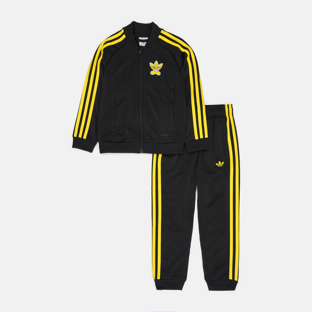 Детский спортивный костюм (толстовка + штаны) Adidas Sst Tracksuit JD0450 98-104 см Черный (4067905475988) - изображение 1