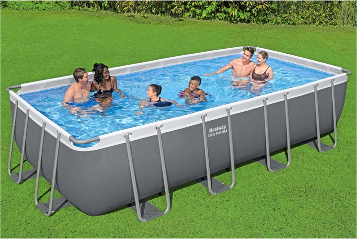 Каркасний басейн Bestway SteelPRO 549 x 274 x 122 см 18 FT (6941607366332) - зображення 11