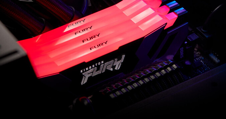 Оперативна пам’ять Kingston FURY DDR5-8400 24576MB PC5-67200 Renegade RGB Black (KF584CU40RSA-24) - зображення 7