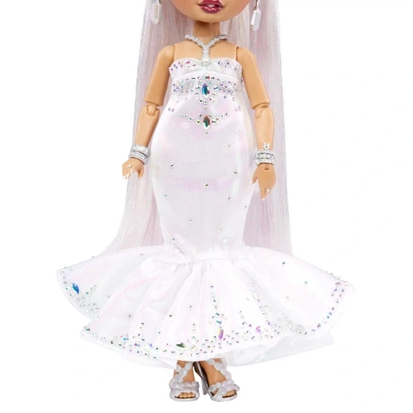 Колекційна лялька Rainbow High Holiday Edition Роксі Гранд - зображення 5