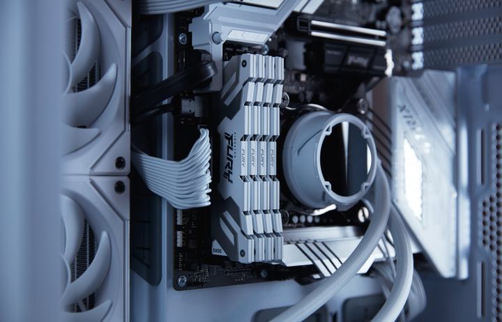 Pamięć RAM Kingston FURY DDR5-8400 24576MB PC5-67200 Renegade White (KF584CU40RW-24) - obraz 6