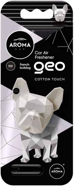 Ароматизатор в авто Aroma Car Geo Dog Polymer Cotton Touch (5904224120535) - изображение 2