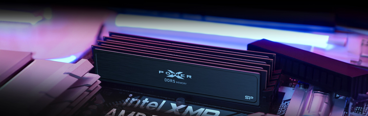 Оперативна пам'ять Silicon Power DDR5-6400 32768MB PC5-51200 (Kit of 2x16384) XPOWER Pulse Gaming Black (SP032GXLWU64AFDJ) - зображення 3
