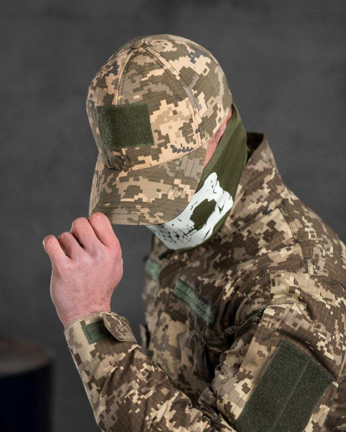 Чоловічий демісезонний статутний костюм із бейсболкою XL піксель (14601) - зображення 8