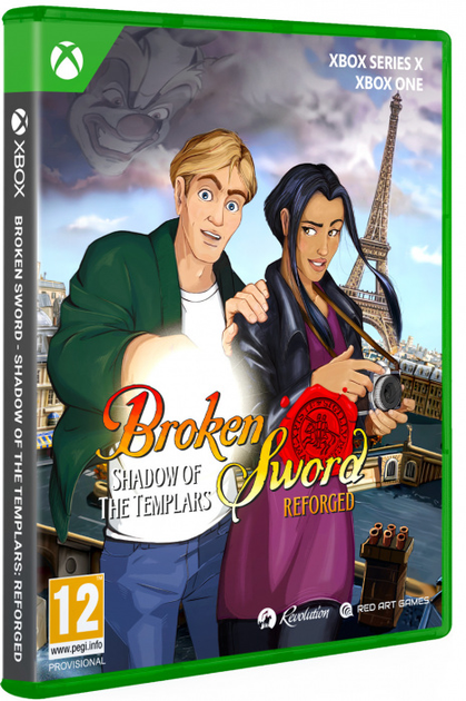 Гра XONE/XSX Broken Sword - Shadow of the Templars: Reforg. (Blu-ray диск) (3760328374524) - зображення 1