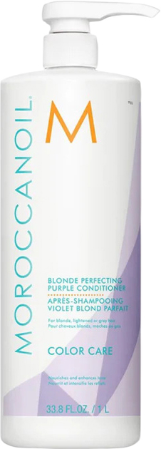 Odżywka do włosów Moroccanoil Color Care Blonde Perfecting Purple do włosów blond 500 ml (7290116971278) - obraz 1