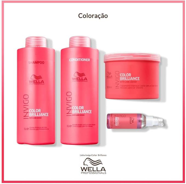 Odżywka do włosów farbowanych Wella Professionals Invigo Color Brilliance Hydrate and Protect 1 l (8005610672304) - obraz 5