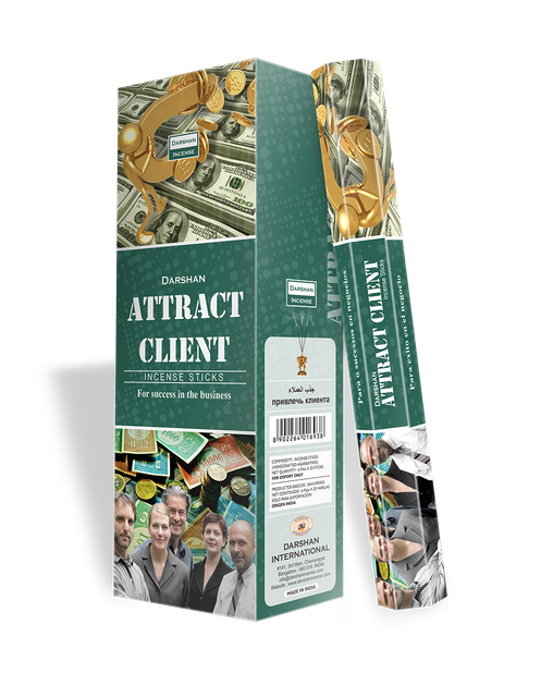 Благовония Attract Client (Привлечение покупателей) - Фото 1 Благовония Attract Client (Привлечение покупателей) - изображение 1