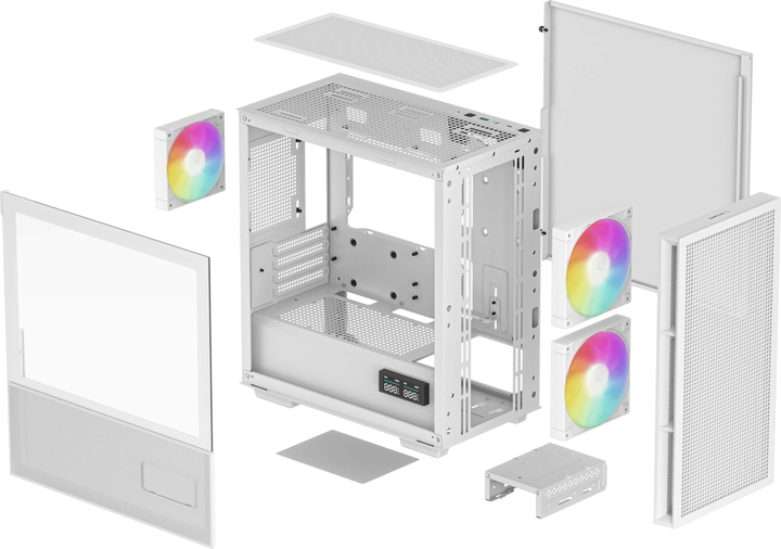 Корпус DeepCool CH360 Digital White (R-CH360-WHAPE3D-G-1) - изображение 12