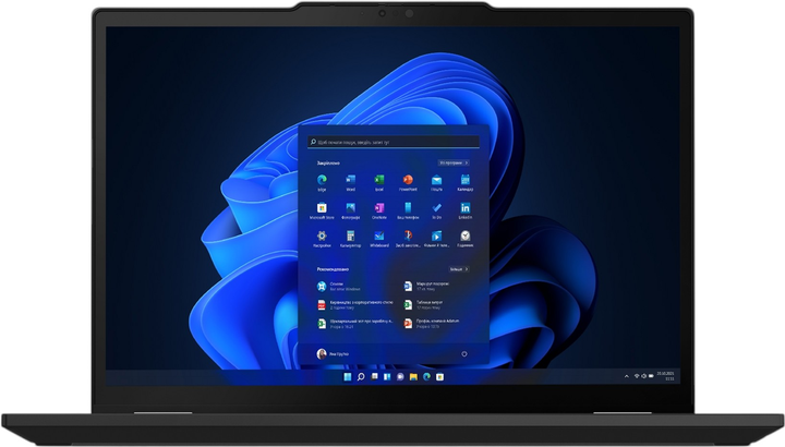 Ноутбук Lenovo ThinkPad X13 2-in-1 Gen 5 (21LW000QPB) Black - зображення 2