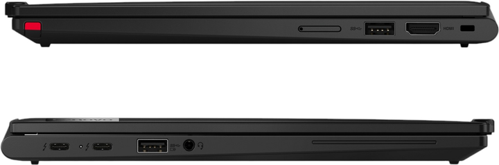 Ноутбук Lenovo ThinkPad X13 2-in-1 Gen 5 (21LW000QPB) Black - зображення 10