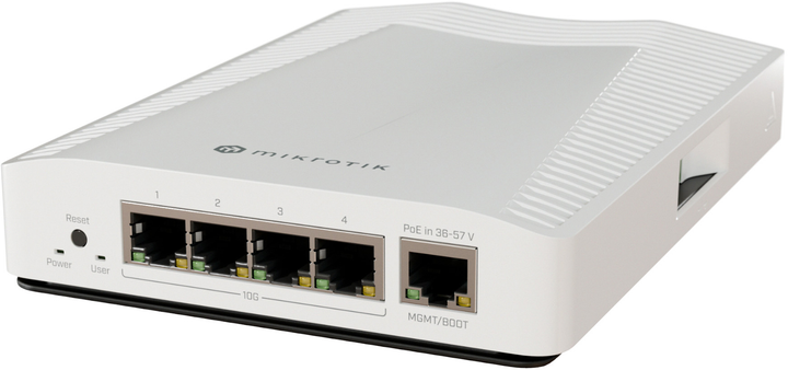 Switch MikroTik CRS304-4XG-IN 4x 10GbE, 1x 1GbE MGMT - obraz 2