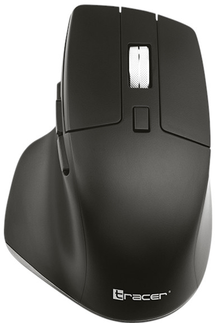 Mysz Tracer Slick RF 2.4GHz Silent Black (TRAMYS47420) - obraz 1