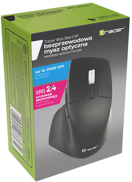 Миша Tracer Slick RF 2.4GHz Silent Black (TRAMYS47420) - зображення 7