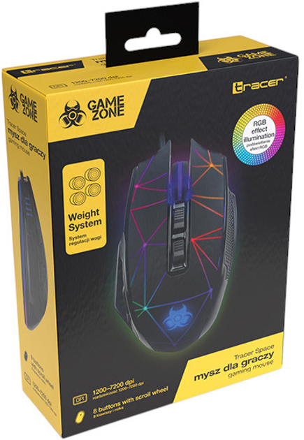 Миша Tracer GameZone Space Black (TRAMYS47368) - зображення 10