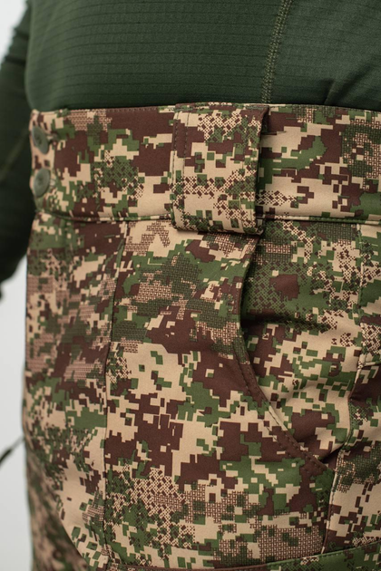 Костюм демисезонный Хищник НГУ Softshell Мужской с Липучками под Шевроны M(48) - изображение 13