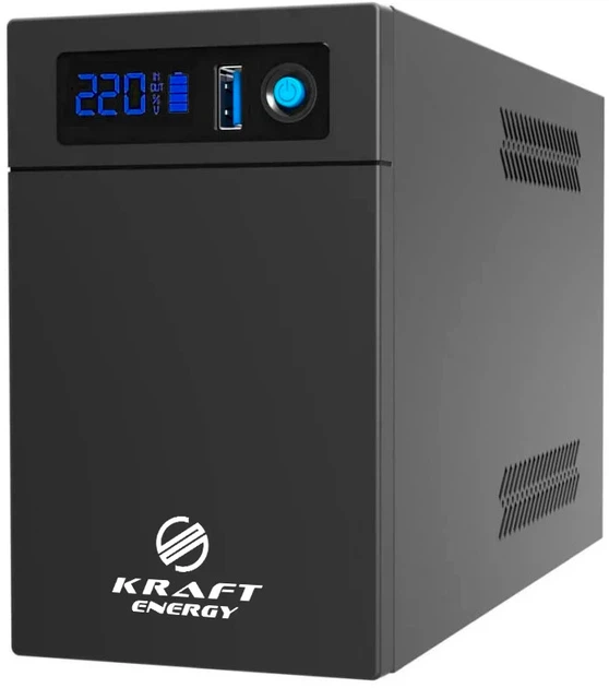 ДБЖ Kraft KRF-1200VA/720W (LED) LiFePO4 UPS (42-00166) – фото