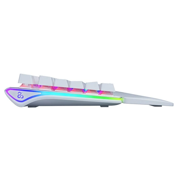 Игровая клавиатура Newskill Serike lvory / Механическая / Outemu Red / RGB подсветка / UKR / White Б/В - изображение 6