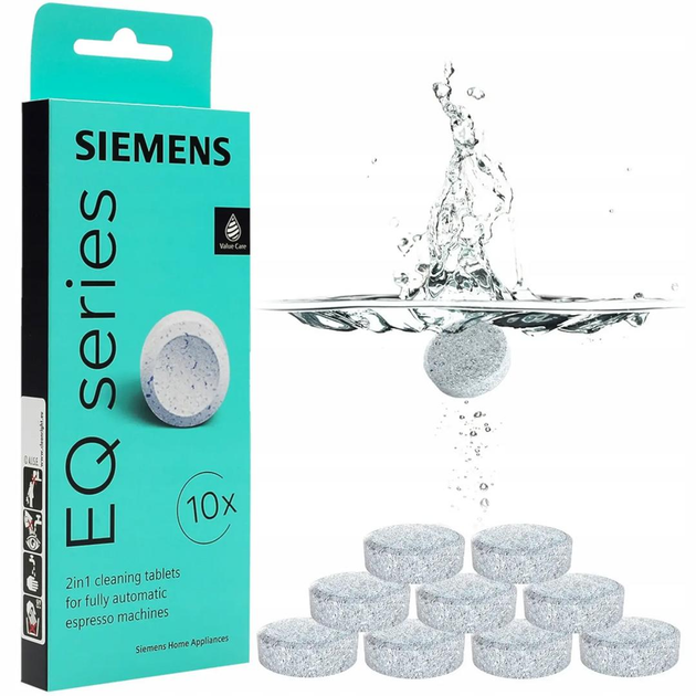 Набір таблеток для кавомашини Siemens (від накипу Siemens TZ80002A і від масел Siemens TZ80001A) - зображення 4