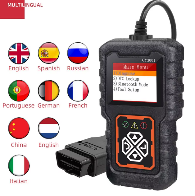 Автосканер CY3001 OBD2, для диагностики автомобиля - изображение 7
