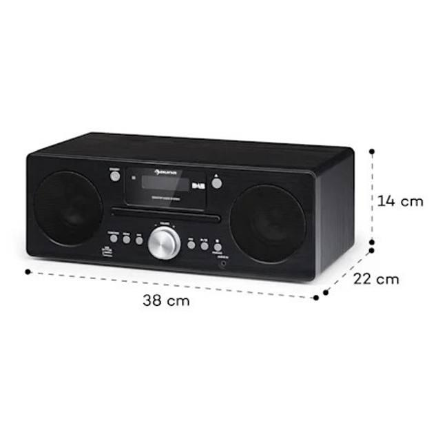 Радио приемник Auna (10038354) DAB+/Fm/Bt/CD - изображение 4