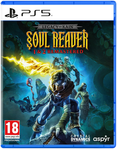 Гра PS5 Legacy of Kain Soul Reaver 1 and 2 Remastered (Blu-ray диск) (5056635613653) - зображення 1