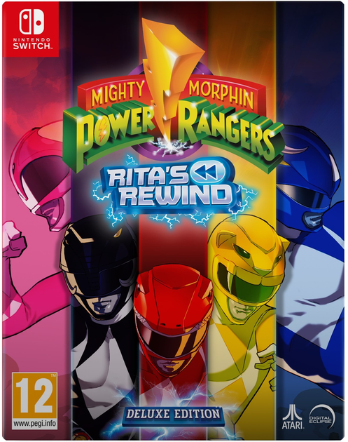 Гра Nintendo Switch Mighty Morphin Power Rangers: Rita's Rewind Deluxe Edition (Картридж) (5056635613028) - зображення 1