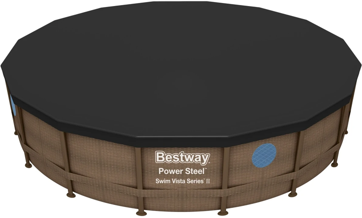 Накриття для басейну Bestway Hydrium 460 - 488 см / 15-16 FT 493 см (6941607354759) - зображення 4