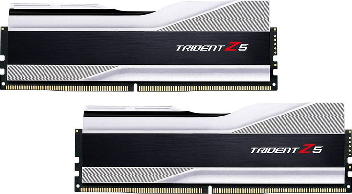 Оперативна пам'ять G.Skill DDR5-5600 32768MB PC5-44800 (Kit of 2x16384MB) Trident Z5 Silver (F5-5600J3636C16GX2-TZ5S) - зображення 2