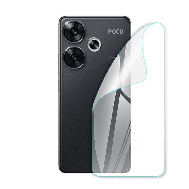 Захисна поліуретанова глянсова плівка Medium Armor для корпусу смартфону Xiaomi Poco F6 - Фото 1 Захисна поліуретанова глянсова плівка Medium Armor для корпусу смартфону Xiaomi Poco F6 - зображення 1