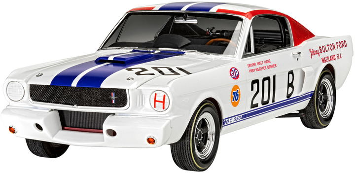 Модель гоночного автомобіля Revell 66 Shelby GT 350 R 07716 1:24 (4009803077161) - зображення 2