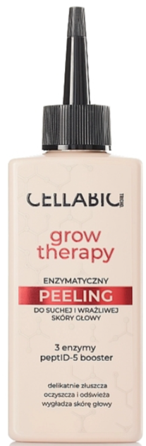 Пілінг для шкіри голови Cellabic Tricho Grow Therapy Ензимний скраб для сухої та чутливої шкіри голови 150 мл (5903819829259) - зображення 1