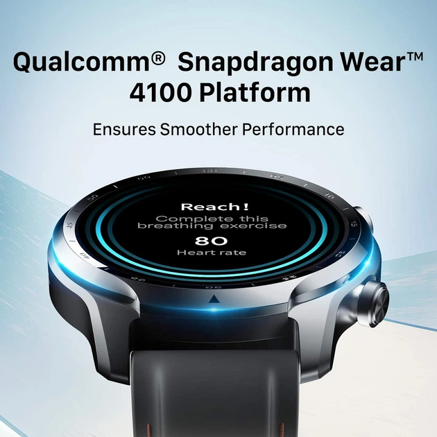 Смарт-часы Ticwatch Pro 3 Ultra 4G NFC GPS WiFi 1.4" Black Б/В b1 - изображение 5