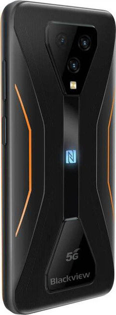 Смартфон 6.36" Blackview BL5000 8/128GB 5G 2-SIM NFC 16/16Мп 8 ядер Android 11 Orange b1 - зображення 6